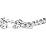 14K White Gold 7.0 cttw 4-Prong Set Lab Grown Diamond 7