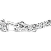 14K White Gold 7.0 cttw 4-Prong Set Lab Grown Diamond 7