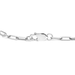 Sterling Silver 1/7 Cttw Diamond Double Row Link Tennis Bracelet-1