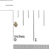 10K Yellow Gold Diamond Accented Hamsa Stud Earrings (H-I Color, I1-I2 Clarity)-4 thumbnail 5