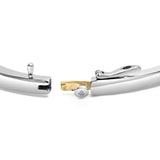14K Two-Toned Gold Princess Cut Diamond Fashion Bangle (1 cttw, H-I Color, SI1-SI2 Clarity)-1 thumbnail 2
