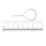 .925 Sterling Silver 1/10 Cttw Diamond X Link Bolo Bracelet (I-J Color, I2-I3 Clarity)-4 thumbnail 5