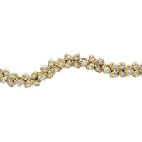 .925 Sterling Silver 1/4 Cttw Diamond Marquise Shaped Link 4