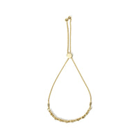 18K Yellow Gold Plated .925 Sterling Silver 1/4 Cttw Diamond Marquise Shaped Link 4