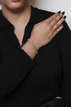 10K Yellow Gold 5.0 Cttw Diamond Double Row S-Link Cuban Bracelet (J-K Color, I2-I3 Clarity) - 7.25" Inches-4