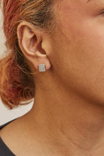 14K Yellow Gold 1/2 Cttw Diamond Square Shaped Composite Cluster Stud  Earrings (I-J Color, I1-I2 Clarity)-3