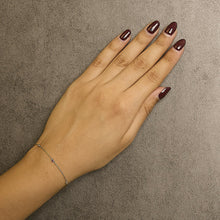 14K Yellow Gold Alternating Red Ruby and White Diamond Bezel Station Chain Bracelet (I-J Color, SI2-I1 Clarity) - 7.5" Inches-3