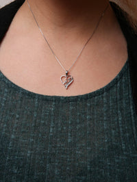.925 Sterling Silver 1/4 Cttw Diamond  