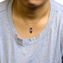 10K Rose Gold 1/4 Cttw White and Chocolate Brown Diamond Infinity Twist Pendant Necklace (I-J Color, I1-I2 Clarity)-3