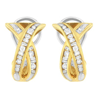 14K Yellow and White Gold 1/2 TDW 