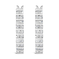 10K Yellow Gold 1.0 Cttw Alternating  Diamond 