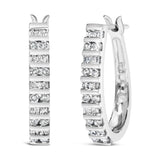10K Yellow Gold 1.0 Cttw Alternating  Diamond 