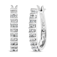 10K Yellow Gold 1.0 Cttw Alternating  Diamond 