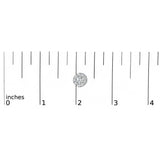 14KT White Gold 2.00 Cttw Lab Grown Diamond Halo Stud Earrings-4 thumbnail 5