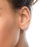 14K Yellow Gold 2.0 Cttw Diamond Floral Cluster Stud Earring with Screw Back (H-I Color, SI1-SI2 Clarity)-2 thumbnail 3