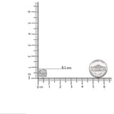 14K White Gold 2.00 Cttw Lab Grown Diamond Cluster Stud Earrings (G-H Color, VS1-VS2 Clarity)-4 thumbnail 5