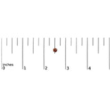 14K White Gold 3/4 Cttw Red Lab-Grown Diamond Classic 3-Prong Martini Set Solitaire Stud Earrings-4 thumbnail 5
