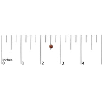 14K White Gold 3/4 Cttw Red Lab-Grown Diamond Classic 3-Prong Martini Set Solitaire Stud Earrings
