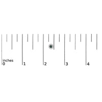 .925 Sterling Silver 1/2 Cttw Blue Diamond Halo Stud Earring