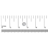 14K White Gold 3/4 Cttw Lab-Grown Diamond Floating Halo Stud Earring (F-G Color, VS1-VS2 Clarity)-4 thumbnail 5