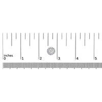 14K White Gold 3/4 Cttw Lab-Grown Diamond Floating Halo Stud Earring (F-G Color, VS1-VS2 Clarity)
