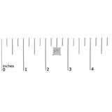 Sterling Silver 1.0 Cttw Princess Diamond Composite Square Stud Earrings-4 thumbnail 5