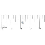 .925 Sterling Silver 1/2 Cttw Blue Diamond with Openwork Floral Halo Stud Earrings-4 thumbnail 5