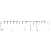 14K White Gold 1.00 Cttw Paperclip Link Bracelet