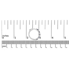 14K White Gold 4x3mm Oval Blue Sapphire and 1/4 Cttw Diamond Alternating Hoop Earring (I-J Color, SI2-I1 Clarity)-4