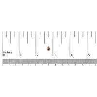 10K Yellow Gold 5X3 MM Pear-Cut Ruby and 1/7 Cttw Diamond Halo Stud Earrings (I-J Color, I1-I2 Clarity)