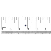 10K White Gold 3.25mm x 3.25mm Round Blue Sapphire and 1/10 Cttw Diamond Halo Stud Earrings (I-J Color, I1-I2 Clarity)