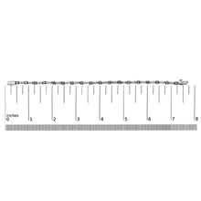 14k White Gold 2 1/4 Cttw Champagne Diamond Bar Link 7" Bracelet (Champagne Color, I1-I2 Clarity)-4