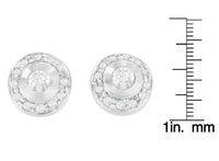 14K White Gold 1/3 cttw Round Cut Diamond Earrings (H-I, SI2-I1)
