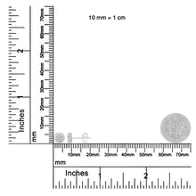 .925 Sterling Silver 1/3 cttw Round-cut Diamond Floral Stud Earring (I-J Clarity, I3 Color)-4