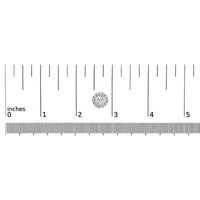 14K White Gold 3/4 Cttw Lab-Grown Diamond Floating Halo Stud Earring (F-G Color, VS1-VS2 Clarity)