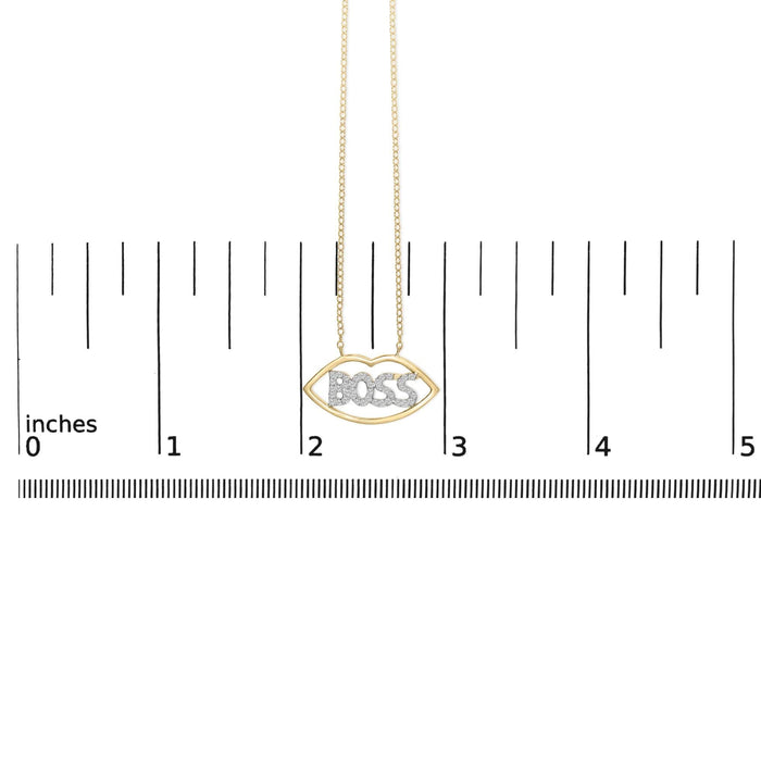 14K Yellow Gold Plated Silver 1/4 Cttw Diamond 