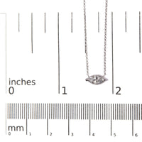 14K White Gold 1/2 Cttw Marquise Lab-Grown Diamond East West Solitaire 18