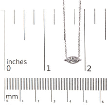 14K White Gold 1/2 Cttw Marquise Lab-Grown Diamond East West Solitaire 18" Pendant Necklace (F-G Color, VS2-SI1 Clarity)-4