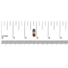 10K Rose Gold 1/3 Cttw White and Brown Diamond Milgrain Criss Cross J-Hoop Earrings (I-J Color, I1-I2 Clarity)-4