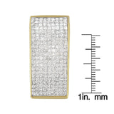 14K Yellow Gold Princess Cut Diamond Block Pendant Necklace (2 5/8 cttw, H-I Color, SI2-I1 Clarity)-4 thumbnail 5