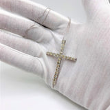 .925 Sterling Silver 4.0 Cttw Diamond 2-1/4