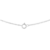 IGI Certified 14k White Gold 1/2 cttw Lab Grown Oval Shape Solitaire Diamond East West 18