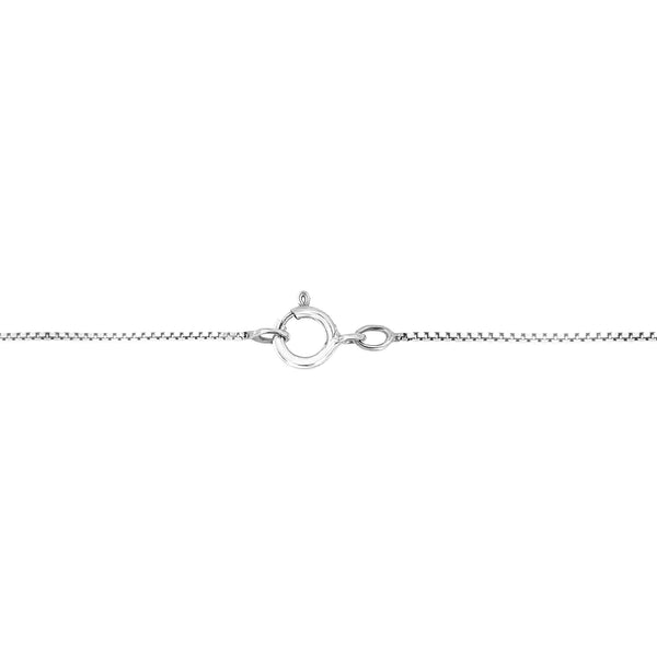 10K White Gold 1.0 Cttw Round-Cut and Princess-Cut Diamond Heart Shaped 18