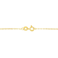 14K Yellow Gold 1/2 Cttw Martini Set Lab Grown Yellow Diamond Solitaire 18