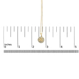 10K Yellow Gold 3 Leaf Clover 1/6 Cttw Diamond Pendant Necklace-4 thumbnail 5