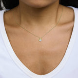 10K Yellow Gold Plated .925 Sterling Silver 1/2 Cttw Lab Grown Diamond Woven Necklace-2 thumbnail 3