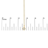 10K Yellow Gold Plated .925 Sterling Silver 1/2 Cttw Lab Grown Diamond Woven Pendant Necklace-4 thumbnail 5
