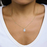 10K Yellow Gold Plated .925 Sterling Silver 1 1/2 Cttw Lab Grown Diamond Galaxy Halo Pendant Necklace-2 thumbnail 3