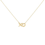 Gold Vermeil Diamond Accent 