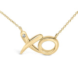 Gold Vermeil Diamond Accent 
